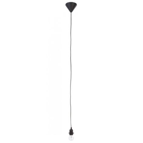 Lampadario a Sospensione Plastica Nero Industriale da Interno - MEI-LAN