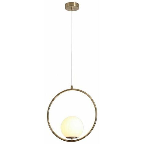 Lampadario A Sospensione Sfera Attacco G9 Moderno Bronzo