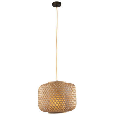 "Lampadario a sospensione ZEN in bambù naturale 40 cm."