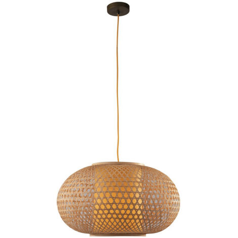 "Lampadario a sospensione ZEN in bambù naturale 60 cm."