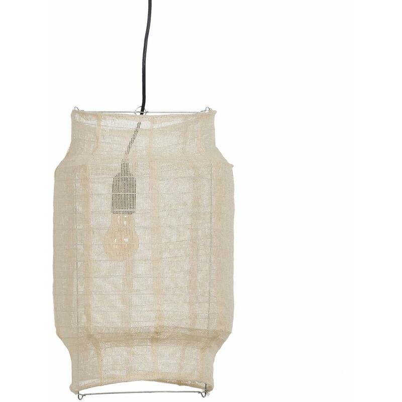 Lampadario Beige Ferro 220-240 V 30 x 30 x 41 cm