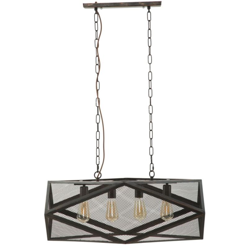 Giordanoshop - Lampadario Cage 75x27x28 cm in