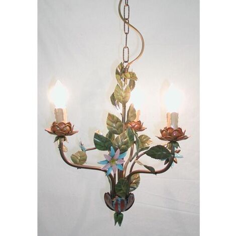 LAMPADARIO CAMELIA A 3 LUCI LANTERNA APPLIQUE LAMPIONE LAMPADE