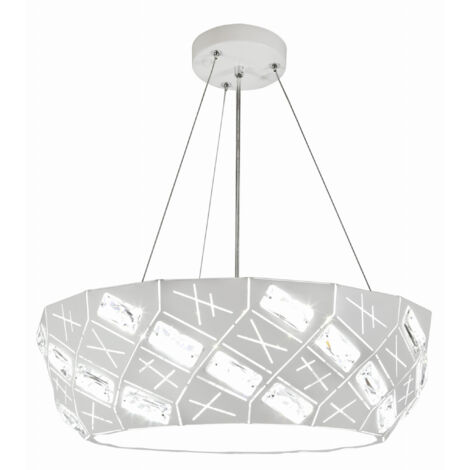 Lampadario Candellux Glance 31-59154 bianco 4xG9 36cm