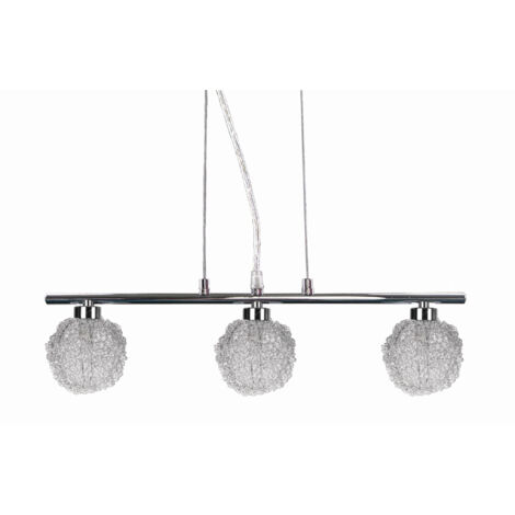 Lampadario Candellux WIND 33-14085 3xG9 cromo argento