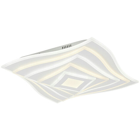 Lampadario da soffitto decorativo plafoniera led 75 watt tre tonalità di luce 6500k 3000k 4000k