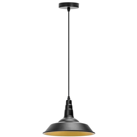 LAMPADARIO DA SOFFITTO SOSPENSIONE E27 FERRO ACCIAIO VINTAGE MODERNO