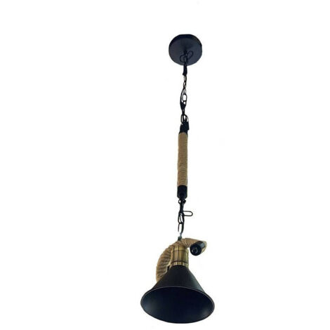 Lampadario Dans Le Canapé Paralume Cloche E27 Style Arrière Lampe Industrielle B24-1
