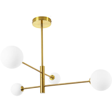 Lampadario Dorado Light Prestige oro/bianco 4xG9 Ø79