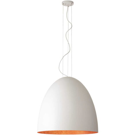 Lampadario EGG bianco/rame Ø75cm 7xE27 Nowodvorski 10325