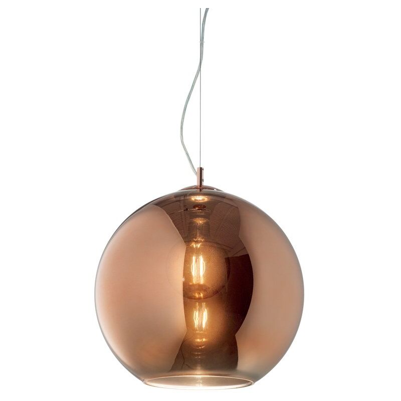 Sospensione Moderna Nemo Metallo Rame 1 Luce E27 D20Cm
