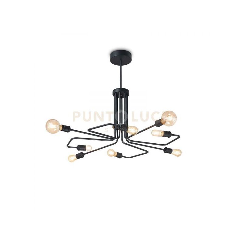 Ideal Lux - lampada a sospensione triumph SP8 nero