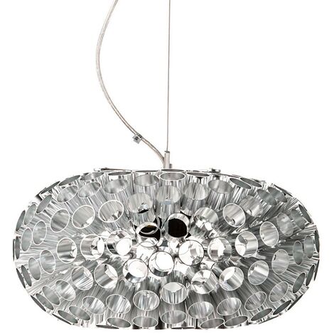 Lampadario in metallo cromato cm Ø.38 x H.20