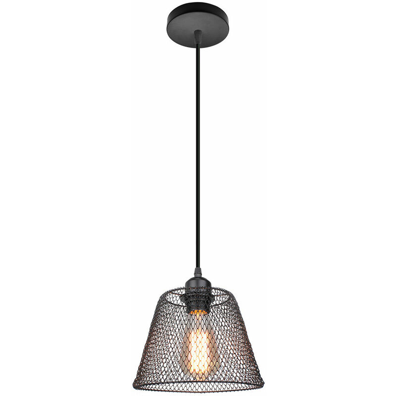 Wottes - Lampadario in Metallo E27 Lampada a