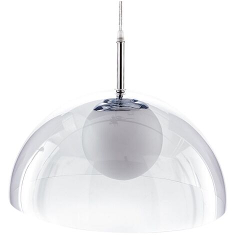 Lampadario in plastica trasparente cm. Ø.37 x H.24