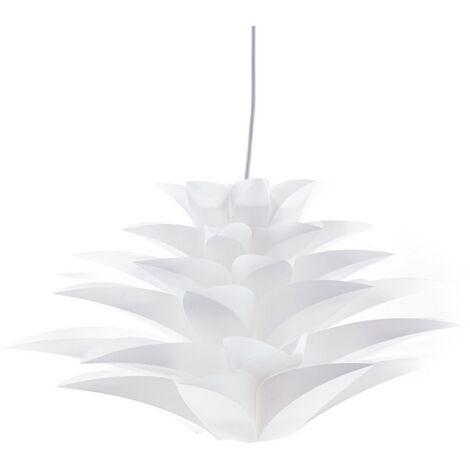 Lampadario in polipropilene bianco cm Ø.50 x H.29