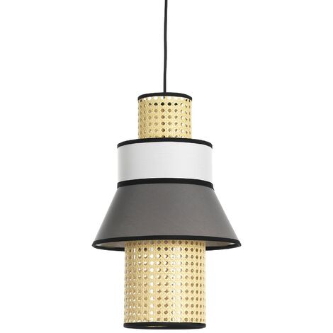 Lampadario in tessuto multicolore cm H.43 x Ø.27