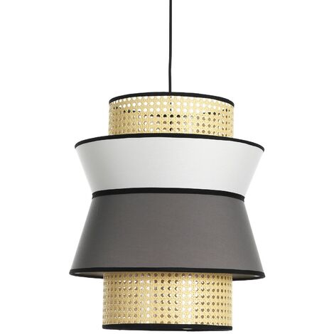 Lampadario in tessuto multicolore cm H.46 x Ø.39
