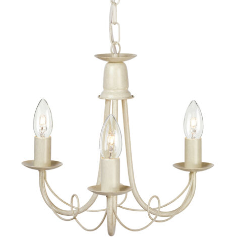 Lampadario Industrial Nordico Minster Acciaio Oro 3 Luci E14