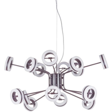 Lampadario Italux Metis LED 16 luci bronzo 3000K calda