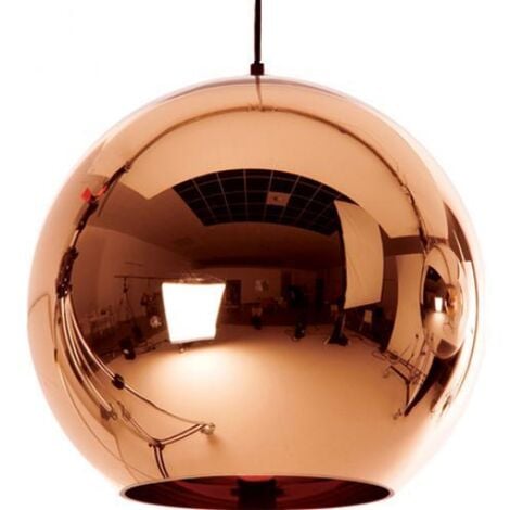 Lampadario - Lampada a Sospensione Sfera in Metallo - 25 cm - Range Bronzo