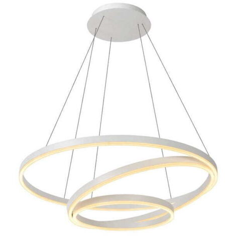 Lampadario Lucide Triniti LED 136W 3000K bianco 80cm