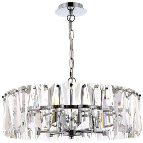 Lampadario Maytoni Puntes cristallo cromo 6xE14 Ø52