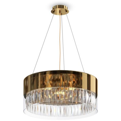 Lampadario Maytoni Wonderland Ø50 ottone cristallo 6xE14