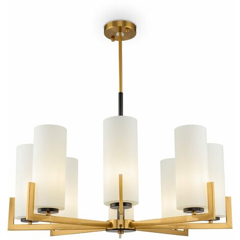 Lampadario Modern in Metallo Fortano Ottone