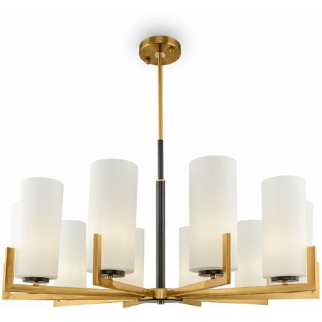 Lampadario Modern in Metallo Fortano Ottone