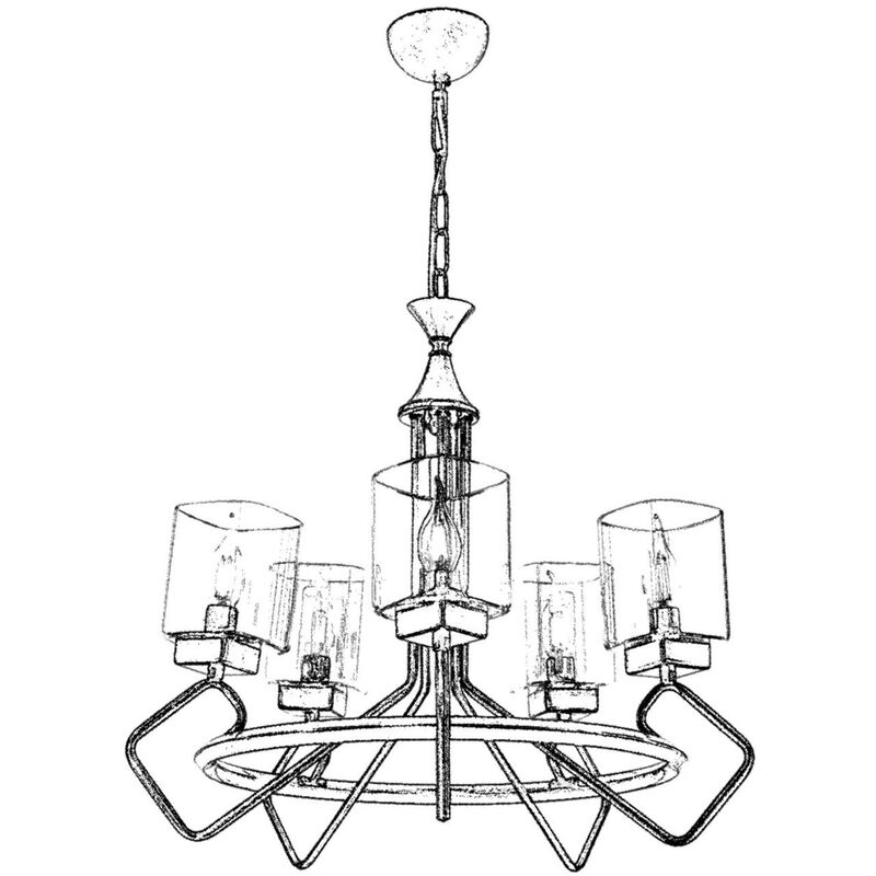Lampadario moderno a Sospensione, Lampada a