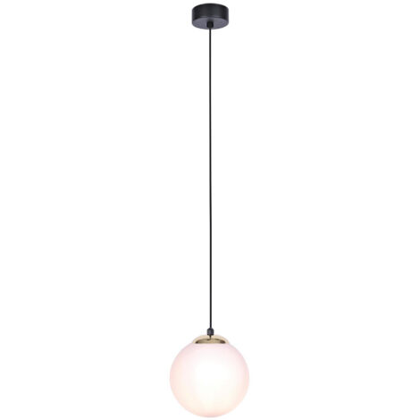 Lampadario moderno bianco vetro sfera Kaja ISLA K-4911