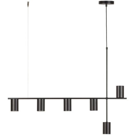 Lampadario moderno decorativo nero Vendo 6xGU10 Sigma Lighting