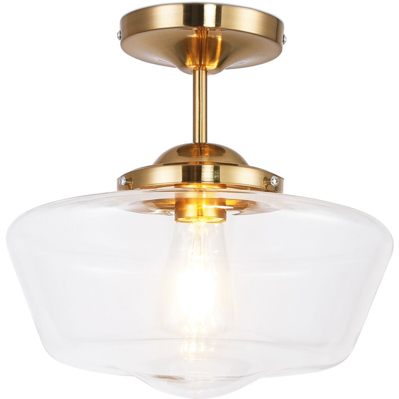 Image of Privatefloor - Lampada da soffitto - Lampada a sospensione in stile vintage - Suki Trasparente