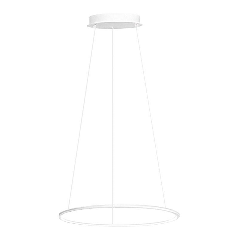 Image of G.e.a.luce - Lampadario moderno gea led erika sp led alluminio silicone lampada sospensione