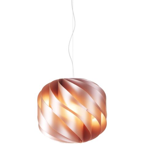 Lampadario Moderno Globe Polilux ® Rame E Metallo Cromo 3 Luci E27