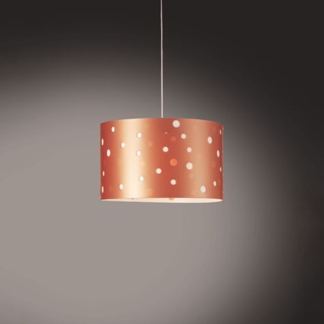 Lampadario Moderno Pois Polilux ® Rame Materie Plastiche Bianco 5 Luci E27