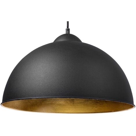 Lampadario nero Cetina