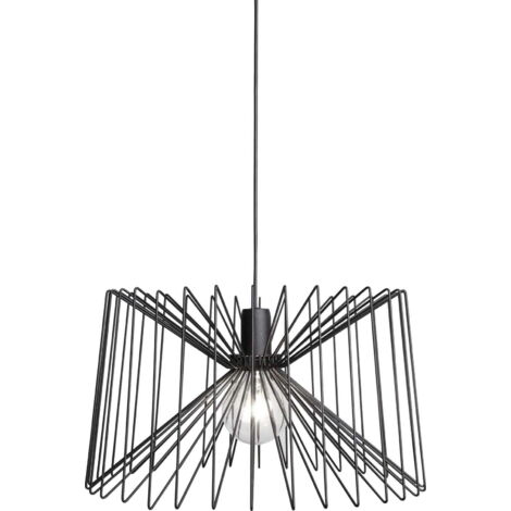 Lampadario Nowodvorski Ness nero metallo Ø46cm E27 6768