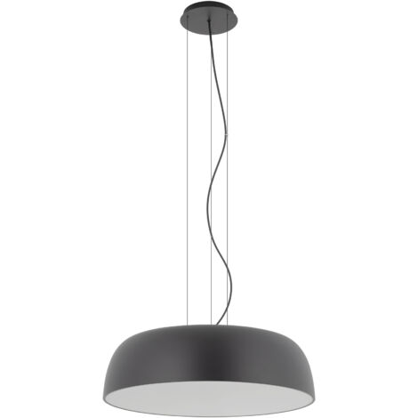 Lampadario Nowodvorski Satellite M grigio Ø58 7xE27