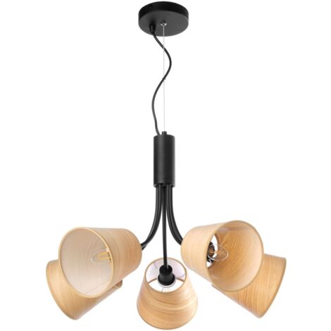 lampadario onli "asia" 5 luci, e14