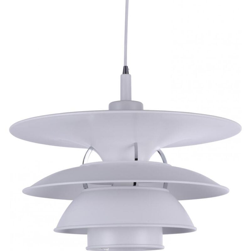 Lampadario ph 5-4½ Charlottenborg - metallo Bianco...