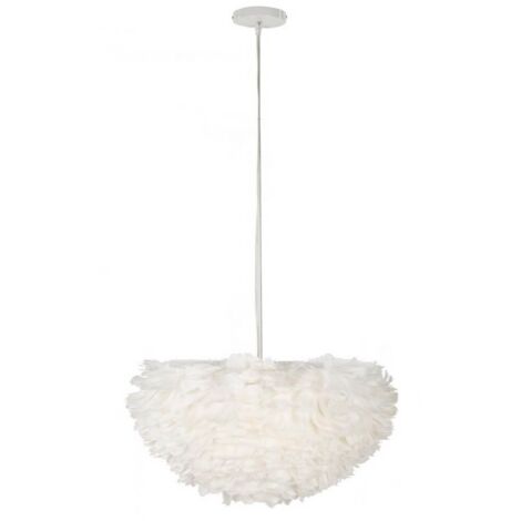 Lampadario Piume Ø60x30 cm (altezza filo 110 cm) - FEATHER