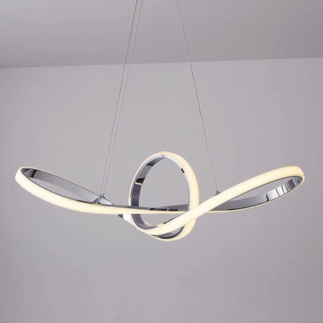 Lampadario Plafoniera a Sospensione illuminazione a Led Design Moderno ambienti Domestici e commerciali luce bianca naturale 4000K