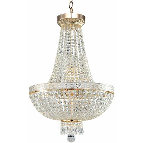 Lampadario Royal Classic in Metallo Bella Oro