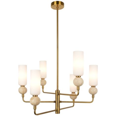 Lampadario SANTOS PND953316BRSS Italux