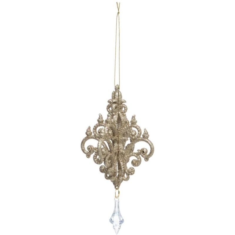 Fééric Lights And Christmas - Decorazione per albero lampadario 17cm oro - Atmosphera créateur d'intérieur