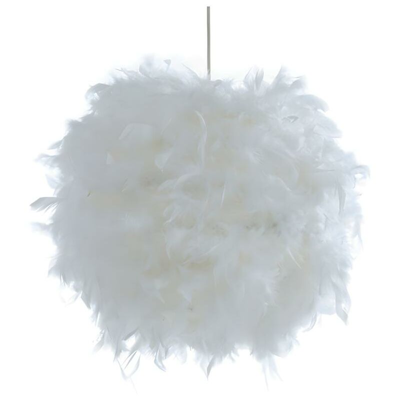 Lampadario sfera di piume nuage - d. 40 cm