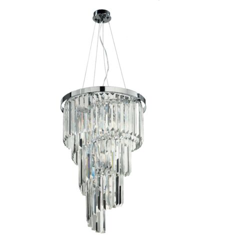 Lampadario sospensione classico 7 luci - D40 cm ALEXANDER in cristallo