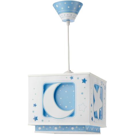 Lampadario sospensione Luna Blu